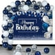thumbnail image 2 of Kit de globos de confeti de cumpleaños Tatuo, azul marino, 50 unidades, 2 of 7