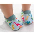 thumbnail image 6 of Tao Tao Boys Shoes Baby Barefoot Boys Kids Cartoon Girls Socks Socks The Non-Slip Floor Baby Shoes Sneakers for Big Kids Green L, 6 of 8