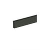 4 foot Black Dimensional Hangrail - 1/2" x 1-1/2" Diameter