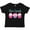 AB-Black, variant on Team Cupcake- happy cupcakes Boys or Girls Toddler T-Shirt