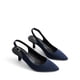 thumbnail image 4 of Zapatos DREAM PAIRS Tacón Bajo Destalonados en Gamuza Azul Marino 6 cm, 4 of 7