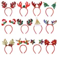 thumbnail image 5 of Diadema navideña de Papá Noel, alce, árbol de Navidad, estrella, tocados, decoraciones para el hogar, niñas, mujeres, regalos de Feliz Navidad y Año Nuevo 2025, 5 of 5