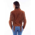 thumbnail image 2 of Scully Cafe Brown Suede Fringe Jacket, 2 of 2