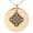 Rose, variant on Stainless Steel Celtic Cross Rune Knot Engraved Small Medallion Circle Charm Pendant Necklace
