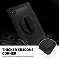 thumbnail image 2 of FIEWESEY for TCL TABMAX 10.4 Inch Tablet Case,Heavy-Duty Shockproof Kids Friendly Hybrid Rugged Protective Case for Nokia T20/Nokia T21/TCL Tab Pro 5G 9198S/VASTKING KingPad M10 Tablet(Black/Black), 2 of 6