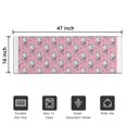 thumbnail image 5 of Pink Cartoon Unicorn Flower Pattern Door Rugs,Washable Non Slip Door Mats Indoor,Decorative Door Mats,Entry Mat Indoor for Entrance,Bedroom,Kitchen,Bathroom,16"x47", 5 of 6
