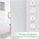 thumbnail image 2 of Cateissary Película de ventana esmerilada para el hogar, oficina, Hotel, Control de calor, pegatina de privacidad, filtración de sol, películas Tratamientos de ventanas Blanco 30*200cm, 2 of 6