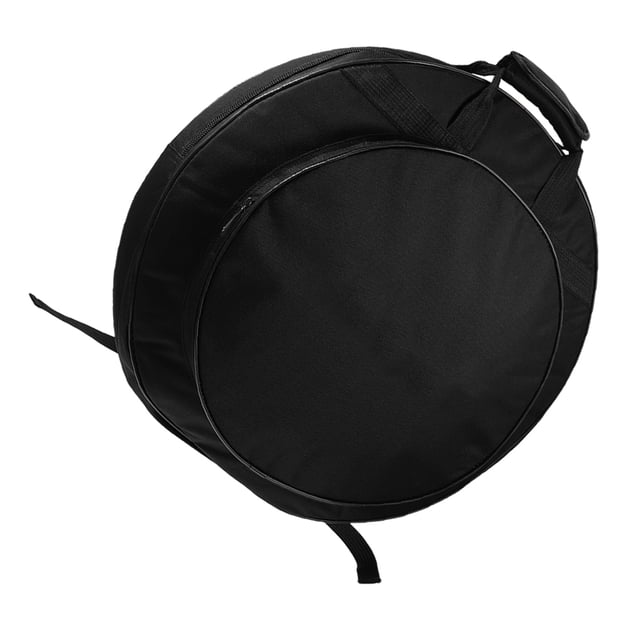 LOLIPPYY Cymbal Storage Bag with Thick Sponge Inserts for Protection and Easy Transport in Black