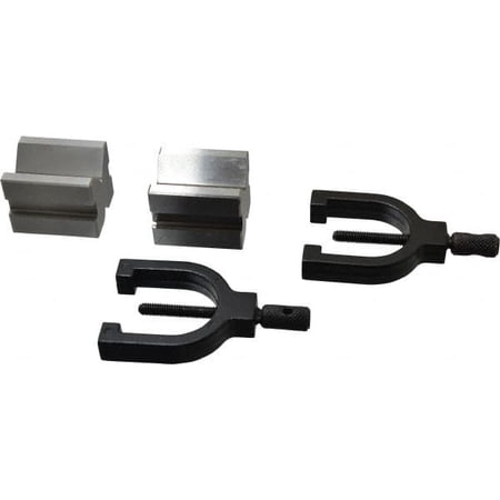 

SPI 7/16 to 13/16 Capacity 90° Angle Hardened Steel V-Block 1-19/32 Long x 1-1/4 Wide x 1-1/4 High Sold as 2 Block Set