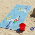 thumbnail image 2 of Mainstays Kids Cotton Blend Beach Towel, 30 x 60 Inches, Snorkel Dog, 2 of 6