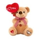 thumbnail image 5 of Adorable oso de juguete para fiesta, regalo de San Valentín para amigos, suave y encantador para niños. Beige, 5 of 9