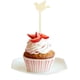 thumbnail image 4 of 4pcs Gold Mirror Cake Topper Heart Lip Girls Dress Ropa de Bebé Decoraciones de Pasteles, 4 of 9