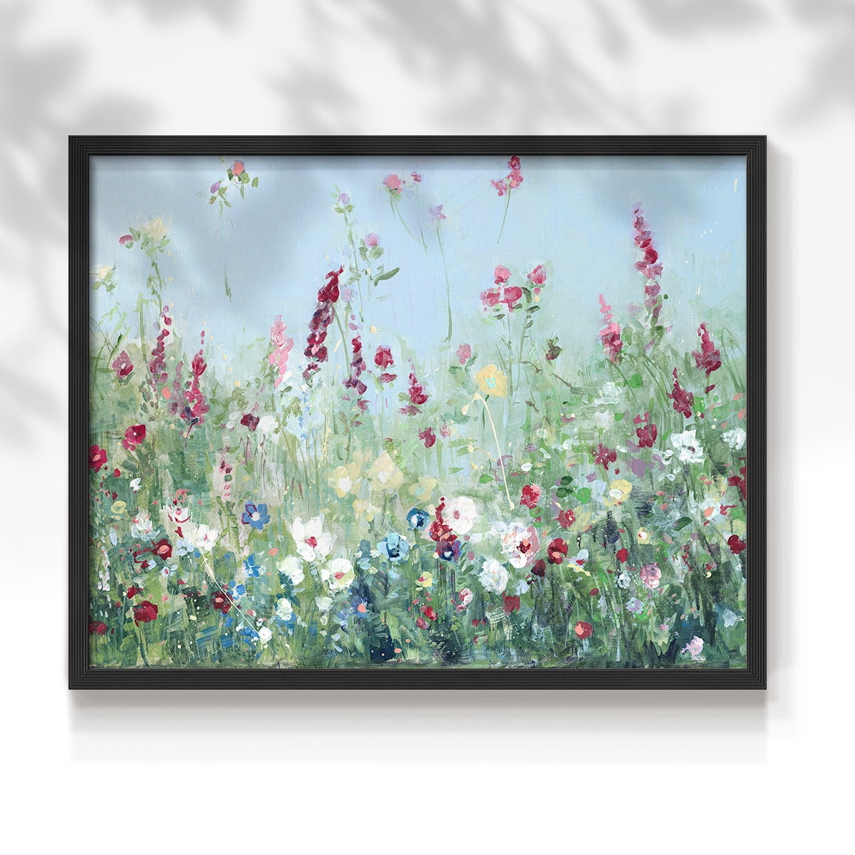 Sweet Summer Meadow by Sally Swatland - Restickable Framed Giclée Print
