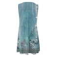 thumbnail image 4 of Ruyang Boho Floral Dresses Women's Casual Summer Dress Floral Print Sleeveless Hollow V Neck Loose Mini Dress Summer Sundress, 4 of 5