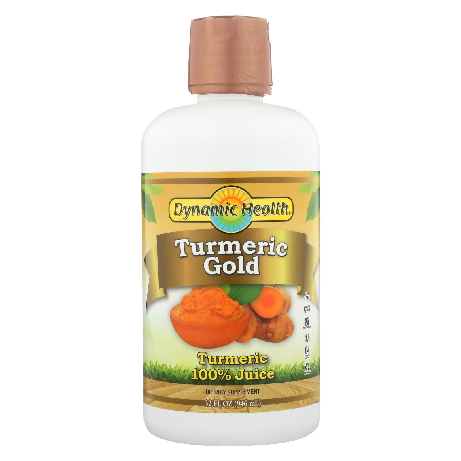 Dynamic Health Turmeric Gold 32 fl oz