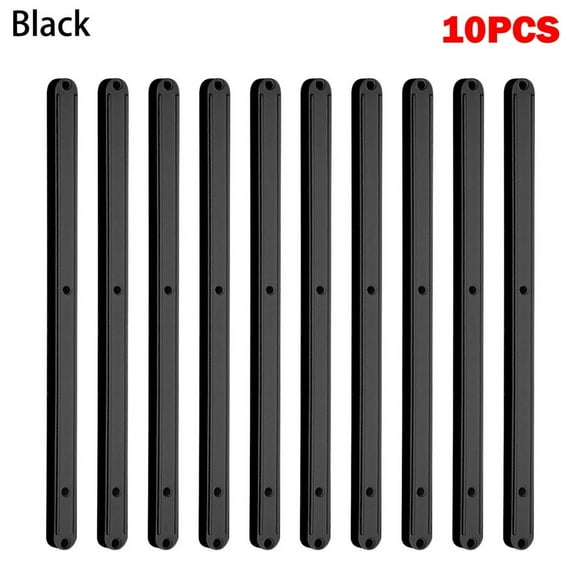 10Pcs 298Mm Drawer Rail Plastic Drawer Slides Drawer Runners Replacement Wardrobe Guide Rail Skidway Furniture Hardware