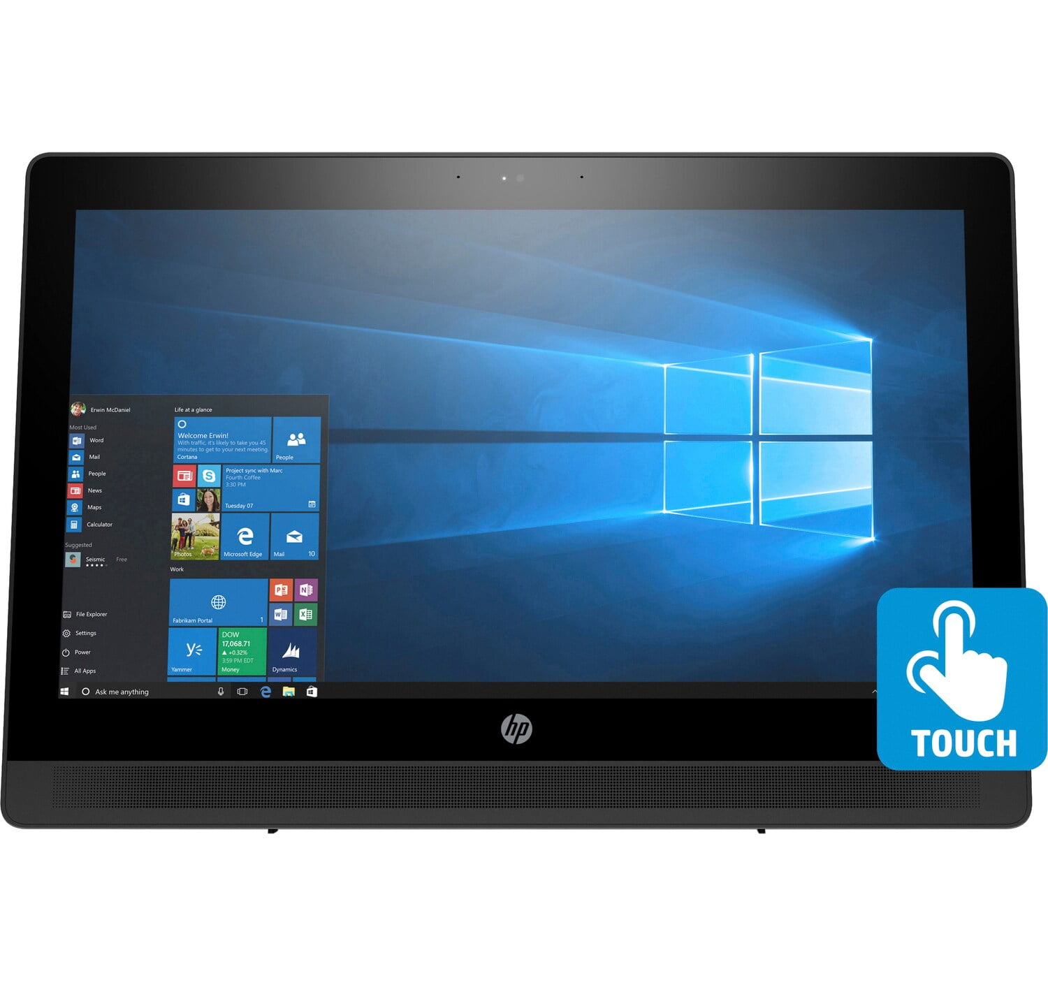 HP ProOne 400 G2 AIO Touch 20" Pentium G 3.2GHz 4GB RAM 512GB SSD