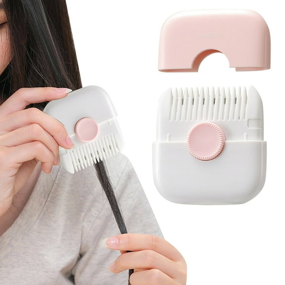 Hair Clipper for Styling 2 In 1 Trimmer with End Split Design Interchangeable Covers and Adjustable Settings for Precise Haircutting and Thinning