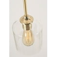 thumbnail image 4 of AFX  William 4 Light Linear Pendant - Medium Base 120V Satin Brass, 4 of 6