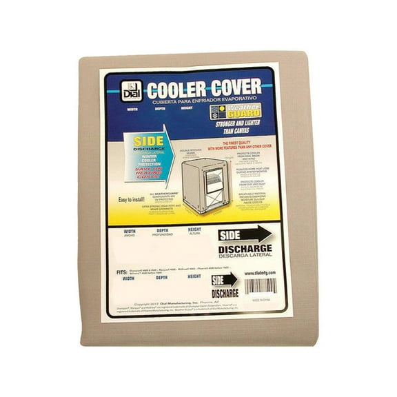 Dial 40 in. H X 34 in. W Gray Polyester Evaporative Cooler Cover
