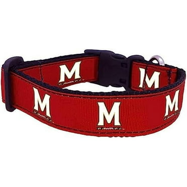 College Dog Collar (Medium, Maryland)