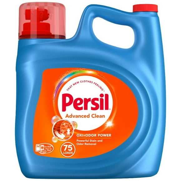 Lessive liquide Persil Advanced Clean Oxi+Odor Power , 4,43 l, 75 charges 4,43 L 75 charges