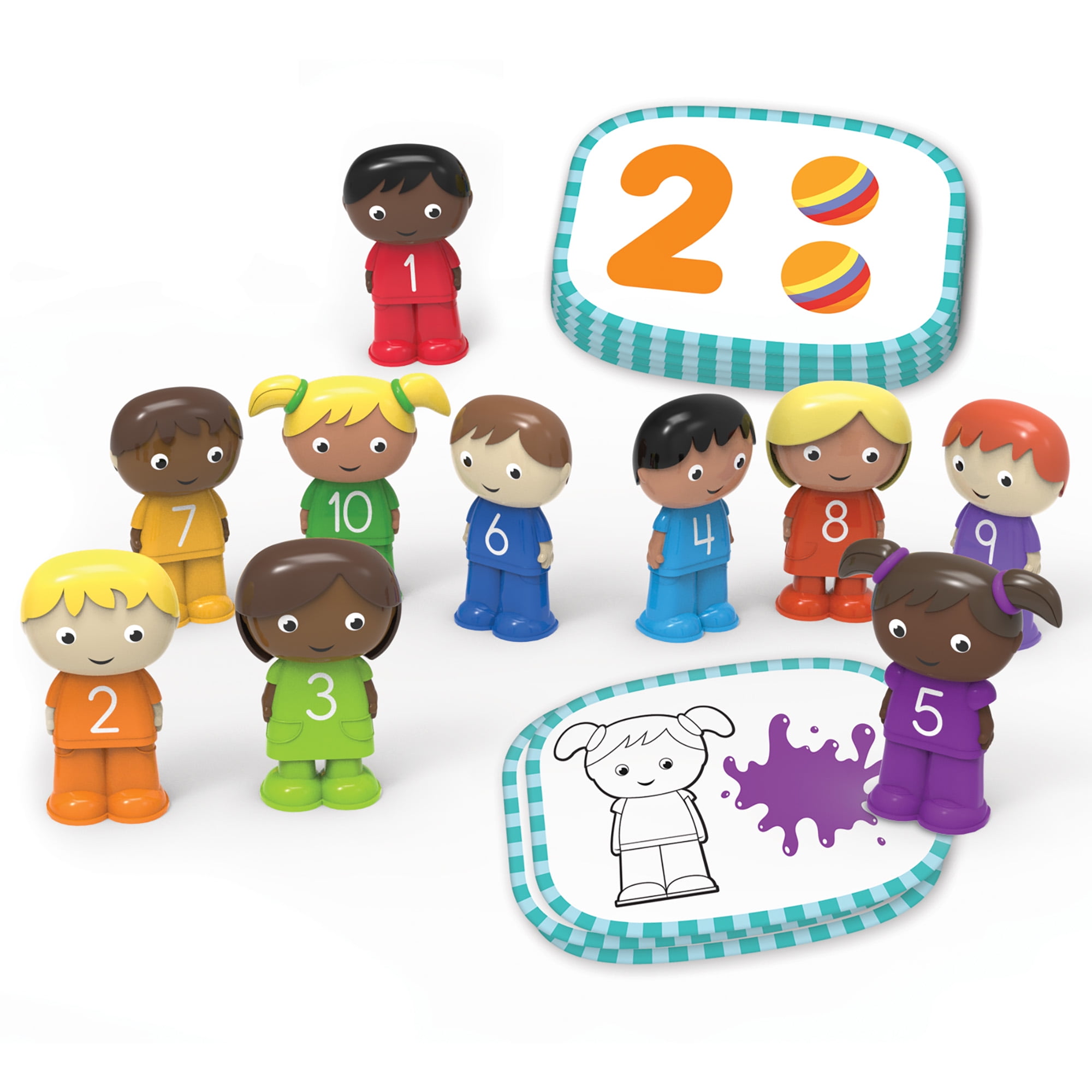 Learning Resources Skill Builders! Toddler 1-10 Counting Kids - Preschool Math Games Boys and Girls Ages 2+