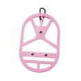 thumbnail image 4 of Cesta con Clip para calzado, soporte para zapatos para mochila, estante, cubierta de silicona para zapatos que ahorra espacio para actividades al aire Rosa, 4 of 8