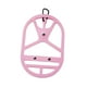 thumbnail image 4 of Clip para calzado, soporte para zapatos de gimnasio para mochila, portátil, ahorra espacio, versátil. Rosa, 4 of 9
