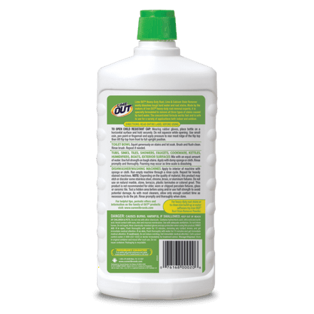 Lime OUT Heavy-Duty Rust, Lime & Calcium Stain Remover, 24 fl oz.