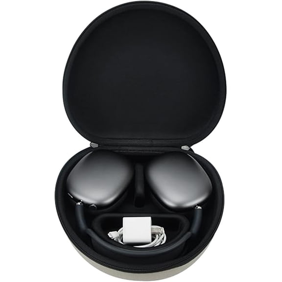 Eryueer Hard Storage Case compatible with Airpods Max Headphones with Sleep Mode Function, Protective Hard Shell Travel Carrying Bag compatible with Apple AirPods Max