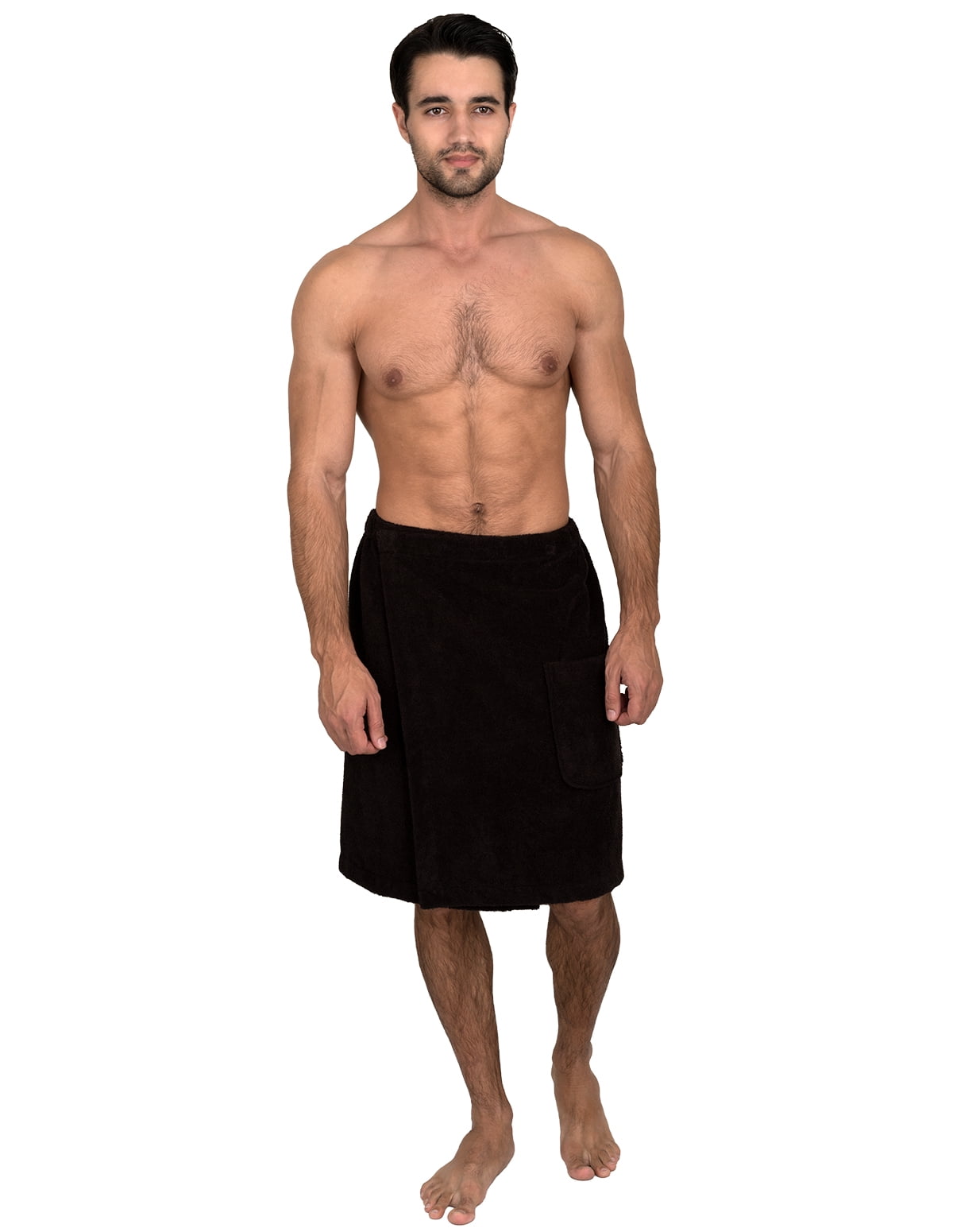 Terry Velour Towel Shower /& Bath TowelSelections Mens Wrap