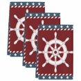 thumbnail image 2 of US Flag Kitchen Towels Set of 3, Independence Day Star Stripe Nautical Rudder Absorbent Dish Towels for Kitchen, Microfiber Hand Towel, Quick Drying Tea Towel for Cleaning Decorative Dishcloths, 2 of 7