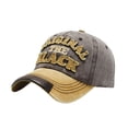 thumbnail image 3 of Gorra de béisbol Y2K Sombrero Moda Deportes Sombrero para Parque Jardinería Piscina Fiesta Viajes Marrón EL, 3 of 8