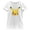 White, variant on Girl's Pokemon Pikachu Wink Face  Graphic Tee Light Pink Medium
