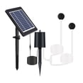 thumbnail image 3 of Bomba de aire hidropónica solar de inserción en el suelo, 3 velocidades, con oxígeno y energía solar para piscinas al aire libre., 3 of 14
