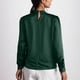 thumbnail image 5 of Blusa de trabajo,Blusa de manga larga para mujer, camisa informal de poliéster, blusa lisa con botones para uso diario, sopatenor, 5 of 9