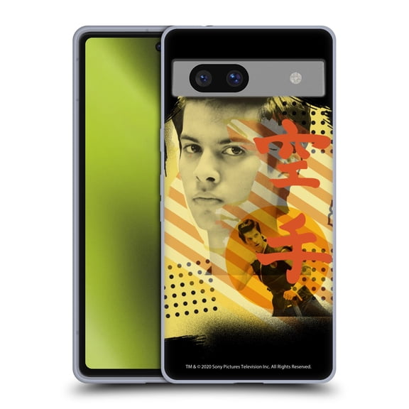Head Case Designs Officially Licensed Cobra Kai Composed Art Miguel Diaz Soft Gel Case Compatible with Google Pixel 7a