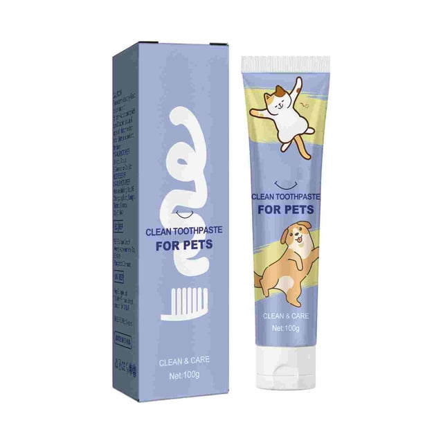 Promotion Pasta de dientes Blanqueamiento dental Cuidado bucal para mascotas Pasta de dientes Pasta de dientes para gatos Pasta de dientes para perros Mal aliento eliminando la acu(Buy 2 Get 1 Free)