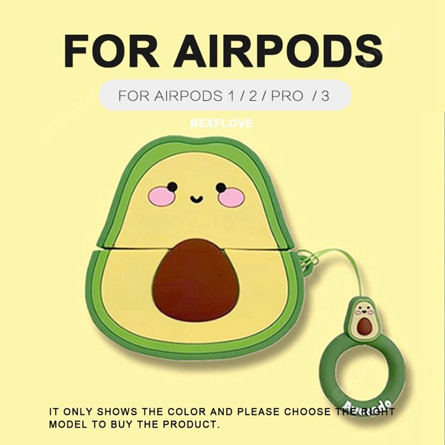 Funda de auriculares para AirPods 2 3 Pro, funda de silicona con dibujos animados en 3D para Apple Air Pods 3 2 2021 Pro, funda para auriculares Tan Jianjun unisex
