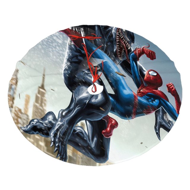 Falda para árbol de Navidad de Venom, suave y divertida, decoración navideña navideña de granja de 30"