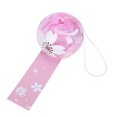 thumbnail image 2 of 1pc Japanese Style Party Wind Bell Glass Wind Chime Garden Hanging Adornment, 2 of 8