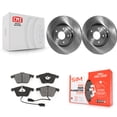 thumbnail image 1 of Transit Auto Front Disc Brake Rotors and Semi-Metallic Pads Kit for Car 2004 Volvo S40 with 5 Lug Wheels 320mm Diameter Rotor K8S-103715, 1 of 11