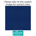 thumbnail image 3 of Pillow Perfect Coussin de Banquette Intérieur/extérieur en Osier, Bleu Marine, 3 of 5