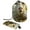 Multicolor 2, variant on PhooArto Large Barrel Drawstring Makeup Bag, Flying Pig in Sky Travel Cosmetic Bag Portable Make Up Organizer Bag