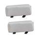 thumbnail image 5 of Almohadilla para reposabrazos de silla con soporte para codos universal con correa ajustable, cómoda y suave gris, 5 of 9