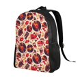 thumbnail image 2 of Balery Skull rock record music heart Mochila - Mochila Estilosa y Duradera para Laptop de 15 Pulgadas con Tela Oxford Impermeable, 2 of 8