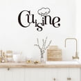 thumbnail image 1 of Adhesivos de pared Cuisine Kitchen Chef, PVC, 24 x 60 cm, removibles, 1 of 4