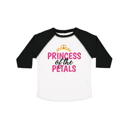 

Inktastic Princess of the Petals with Crown Gift Toddler Toddler Girl T-Shirt