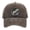 Washed-Brown, variant on Washed Cotton Adult Baseball Cap, Bass Fish Embroidery Adjustable Unisex Fishing Dad Hat